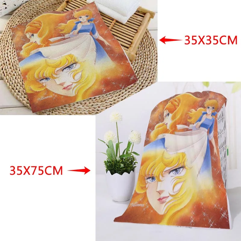 Custom The Rose of Versailles Towel Microfiber Bath Towel Baech Towels Sport Drying Travel Towels 35X35cm35x75cm