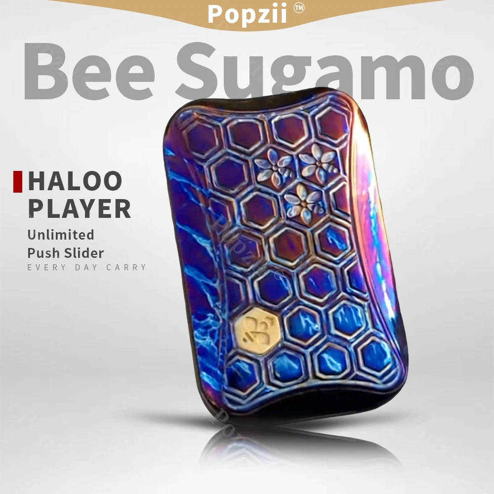 

Магнитный слайдер Bee Sugamo из титанового сплава для самостоятельной сборки, с функцией неограниченного выдвижения, EDC-игрушка для снятия стресса