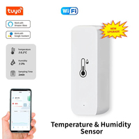 Tuya WiFi Temperature And Humidity Sensor APP Remote Monitor For Smart Home var SmartLife WorkWith Alexa Google Assistant