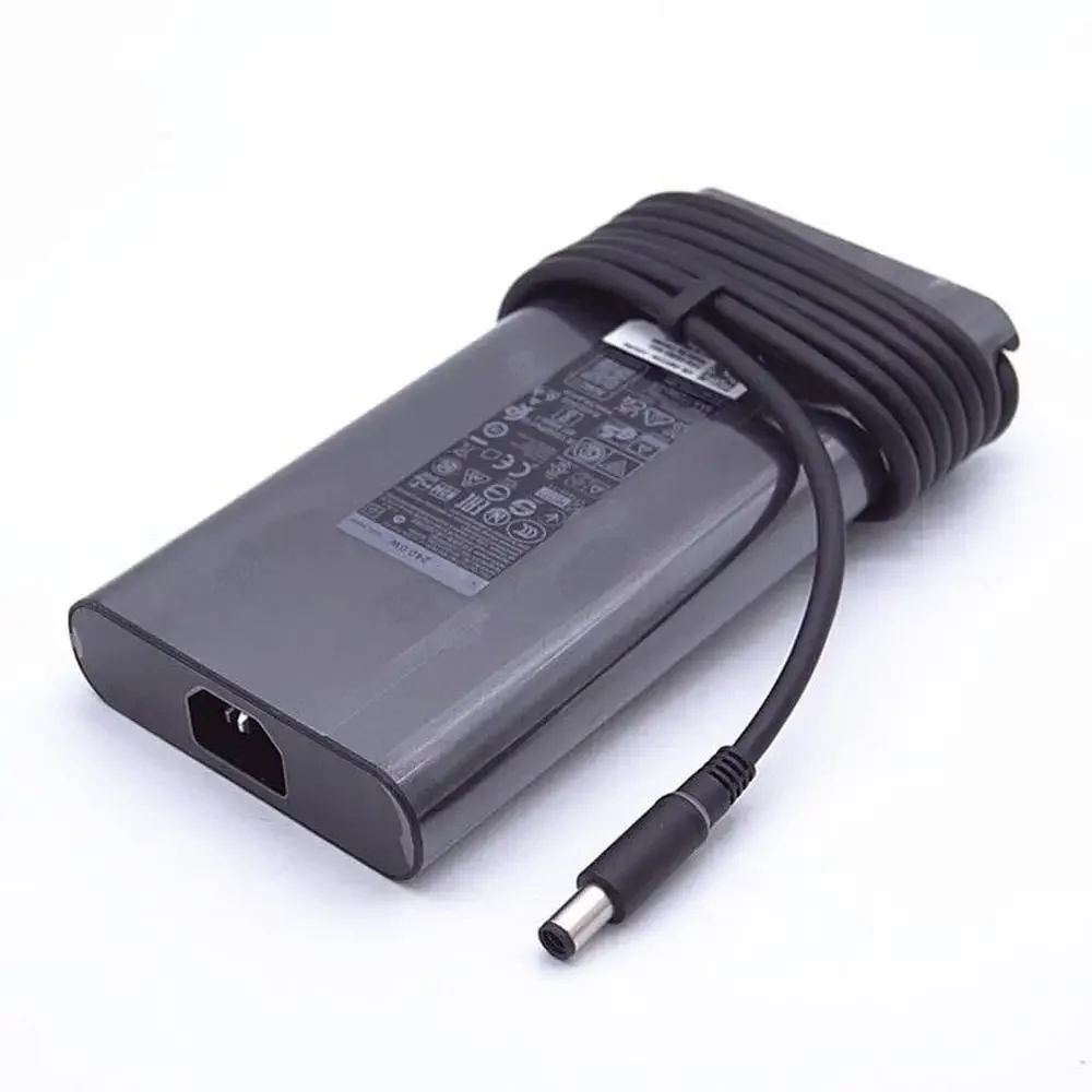 240W 180W Slim Charger Dell Alienware x15 X17 R1 R2 P111F001 P111F003 P48E001 P48E002 P48E003 Gaming Laptop 19.5V 12.3A/9.23A AC