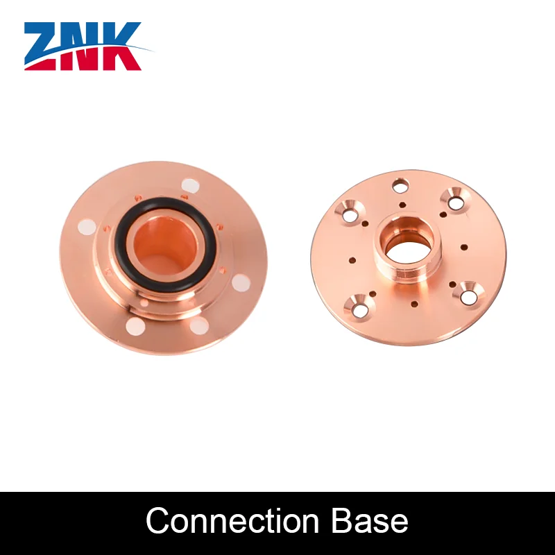 ZNK Denneng Laser Accessories Insulating Rings Air Intake Tubes Nozzle Assemblies Exhaust Tubes for Laser QT90 Connection Base