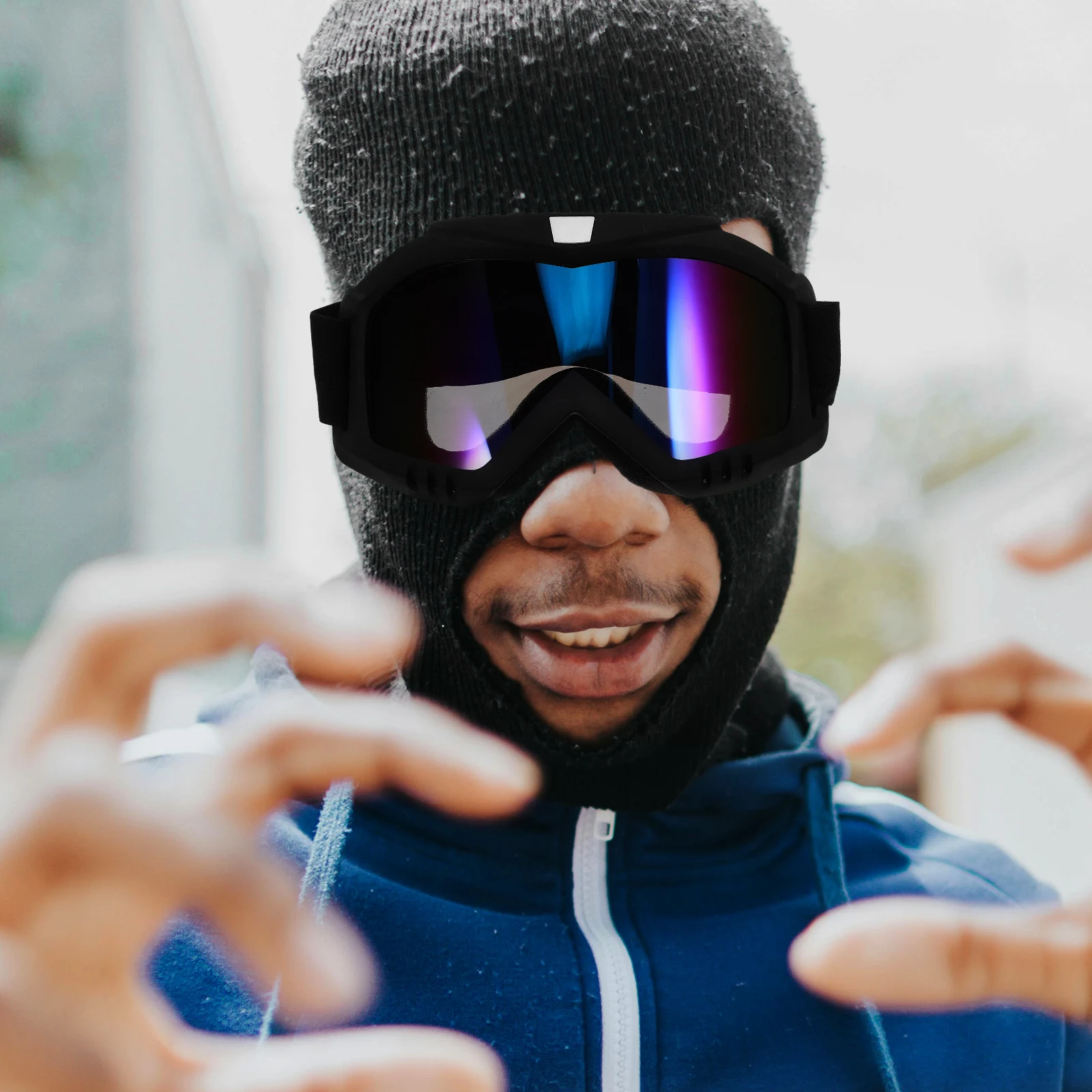 

2Pairs Motorcycle Goggle Windproof Face Mask Durable Safety Cycling Glasses Outdoor Riding Protective Eyewear Motorcycle Goggle