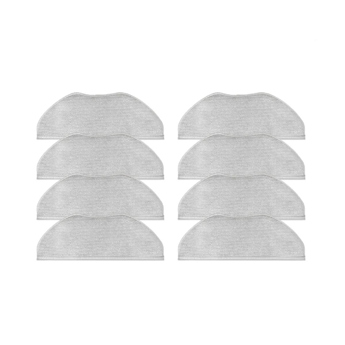 8Pcs Mop Cloth for Tefal Rowenta X-Plorer Serie 95 RG7975WH RG7987WH Robotic Vacuum Cleaner Spare