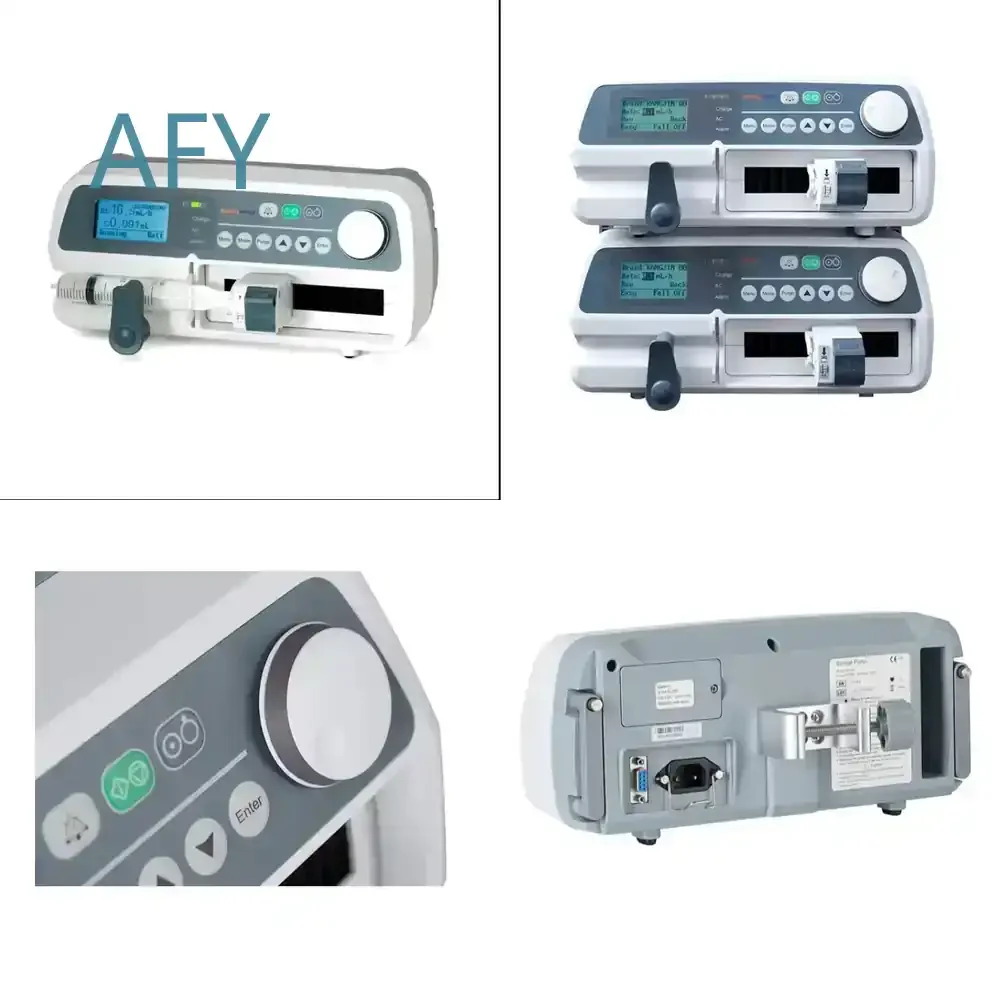Syringe Pump for Medcaptain KL-602 Single Channel Syringe Infusion Pump for Medical Laboratory Hospital Use Precision Flow