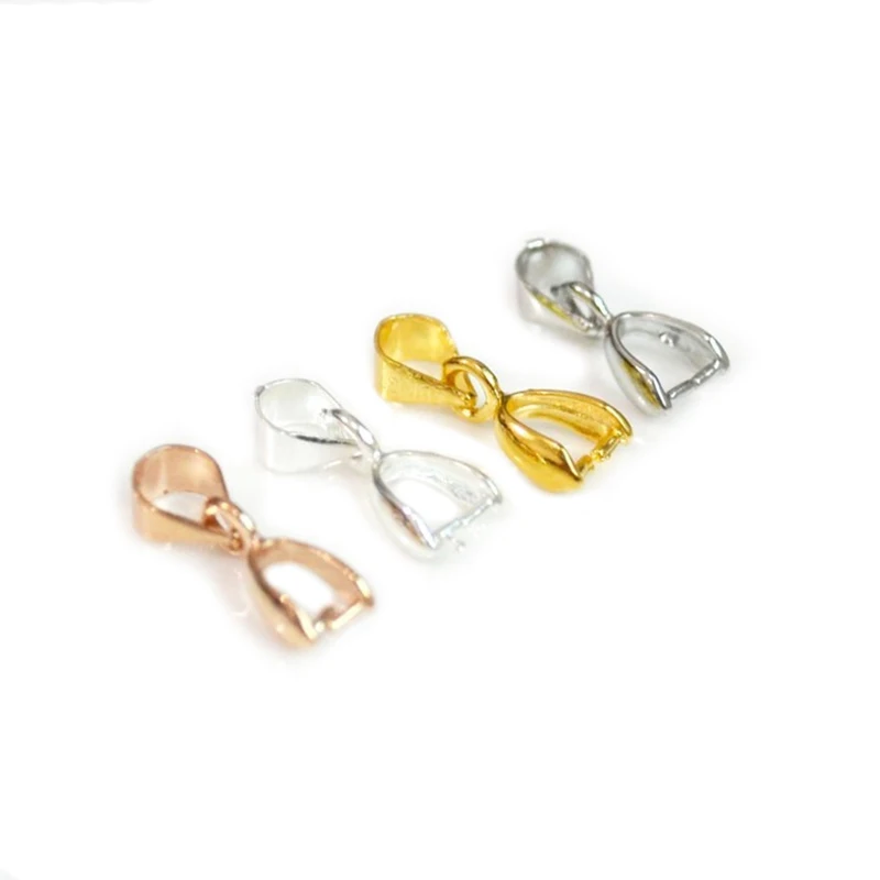 Зажимы для подвесок 20 шт./лот 14 16 20 мм, зажимы, соединители, застежки, медные Подвески, бусины HK011 Зажимы для подвесок 20 шт./лот 14 16 20 мм, зажимы, соединители, застежки, медные Подвески, бусины HK011