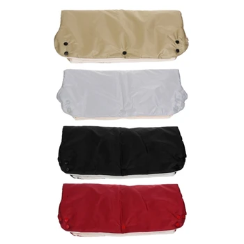 Manguitos de mano para cochecito de bebé, guantes universales cálidos para barra de cochecito con forro polar, botón a presión, accesorios para cochecito
