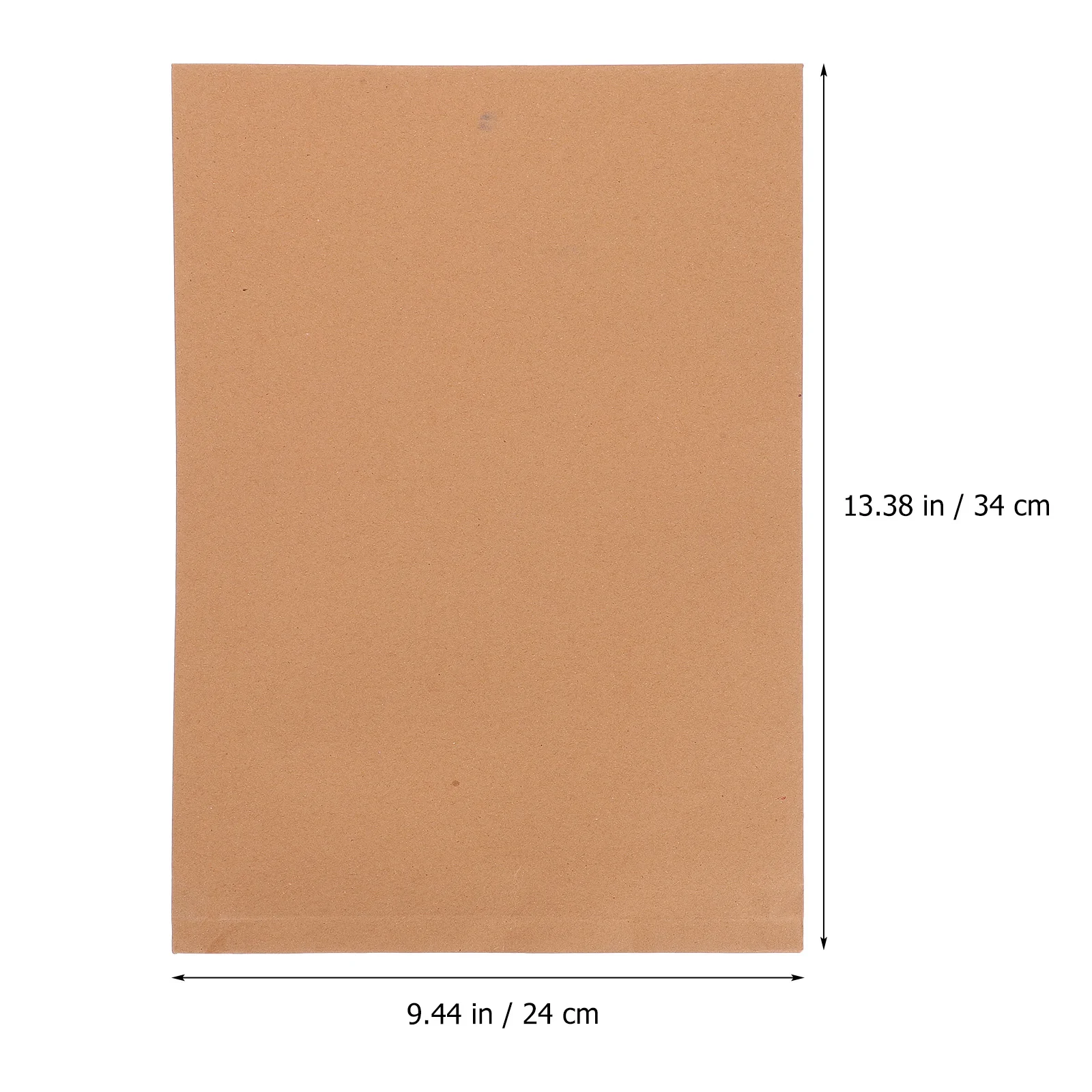 25 Pcs Document Carrier Bag File Folder Envelope Kraft Paper Portfolio Information Organizer