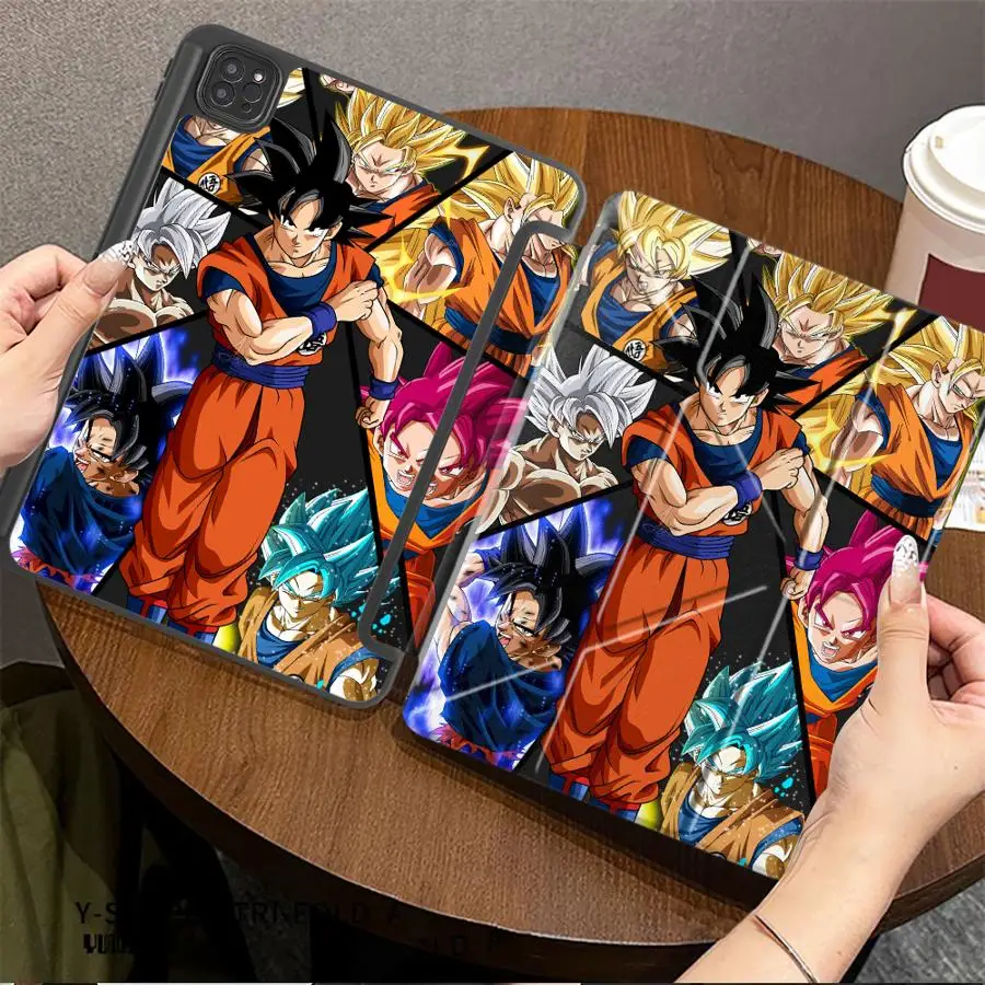 

Holder Cover Tablet Case For iPad Air 4 5 M3 M2 1 2 M4 11inch Pro 2025 Mini 6 7 Pro 11th 10th 9th 8th 7th 12.9inch Dragon Ball