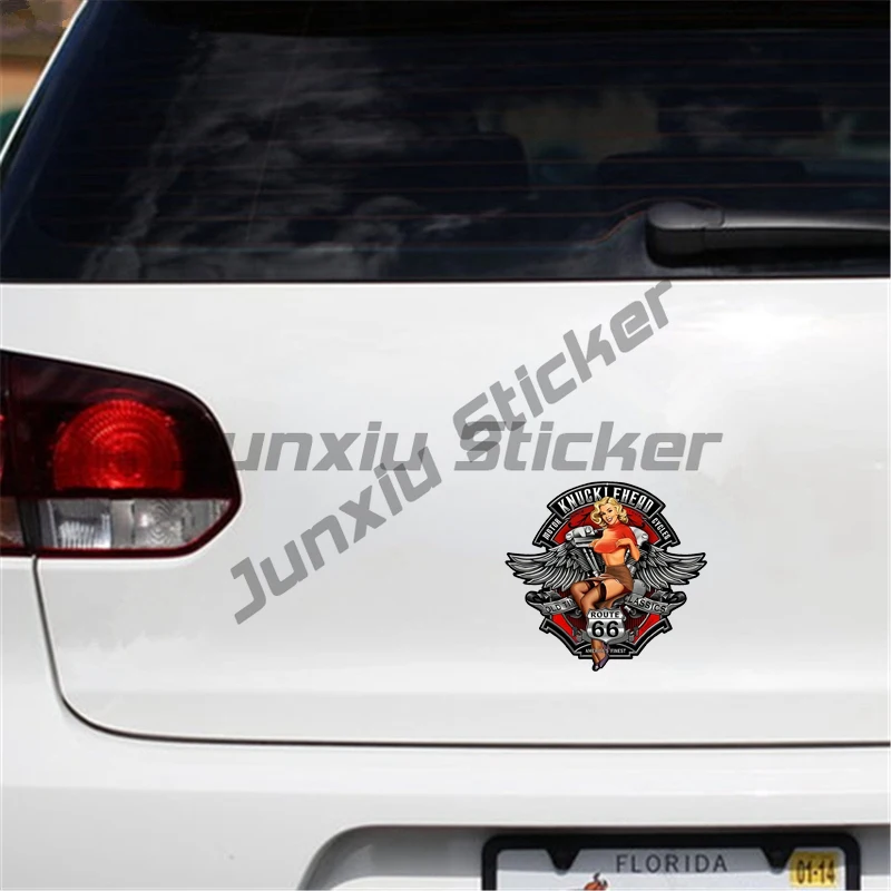

Sexy Pin Up Girl Car Stickers Motorcycle Creative Waterproof PVC Vinyl Decals Decorative Car Accessories