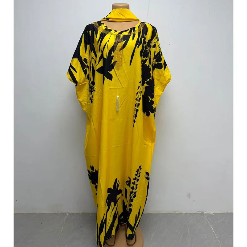 

African Dresses For Women Vetement Femme Dashiki Abaya Maxi Dress Africa Clothes Dashiki Ankara Dresses 2026 Spring Autumn New
