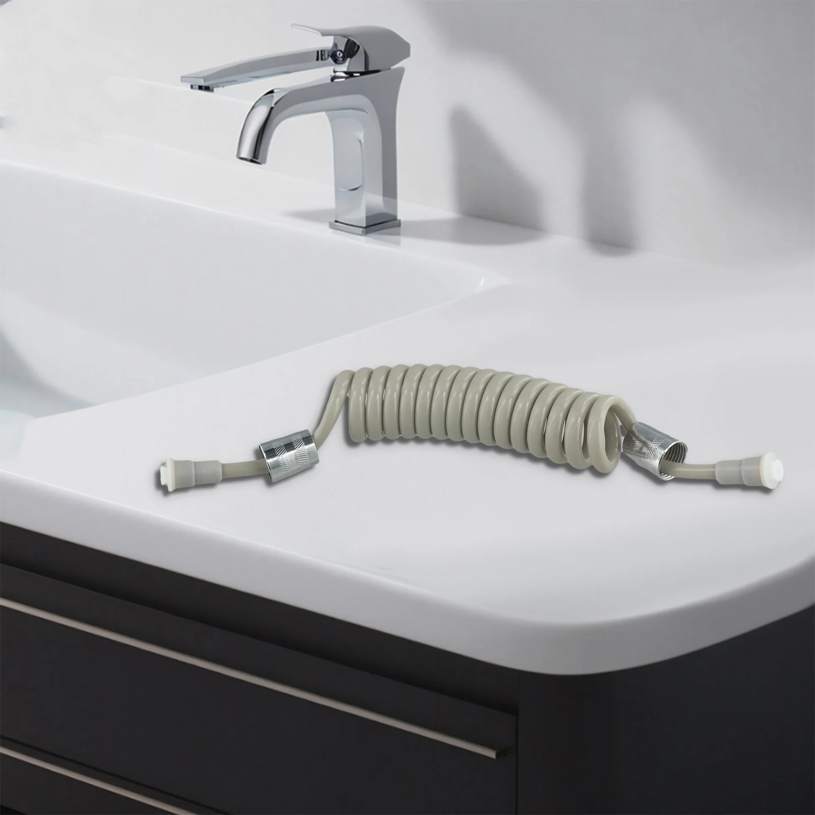 1,5/2 м пружинная насадка для душа, спринклерный шланг, мягкая трубка, телескопическая трубка, распылитель воды, сантехника, туалетный распылитель, аксессуары для ванной комнаты