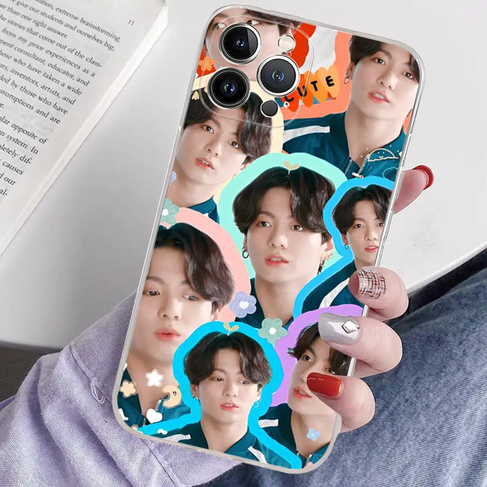 E-Euphoria J-Jungkook-K-KPOP Phone Case Silicone Soft for iphone 15 14 13 12 11 Pro Mini XS MAX 8 7 6 Plus X XS XR Cover