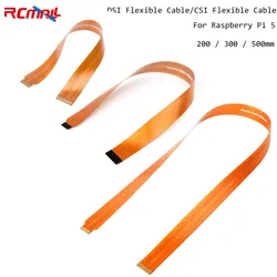 DSI CSI FPC Flexible Cable for Raspberry Pi 5 22Pin To 15Pin 200 / 300 / 500mm Suitable DSI Display Screens CSI Camera Modules