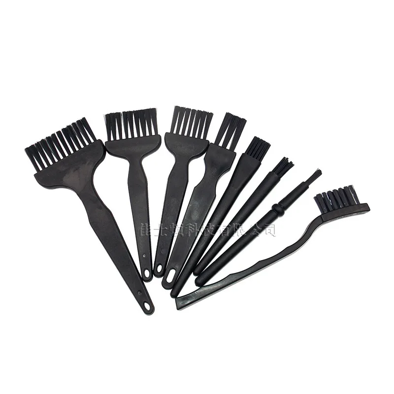 Los componentes y piezas del cepillo reparan un tablero principal, limpiar, quitar el polvo, manejar directamente la fila, cepillo de dientes, cabello duro