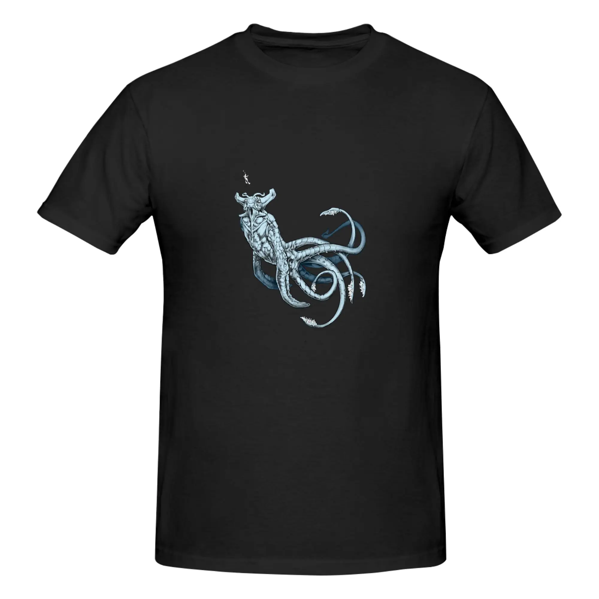 Funny Sea Emperor Transparent  Men's Printed T-Shirt Unisex T shirtT-Shirts