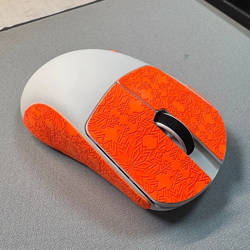 1 Set Ultraglide Mouse Anti Slip Sticker For MADCATZ MAD G Non-Slip Anti Sweat Tape Ultrathin Snowflake Lizard Texture