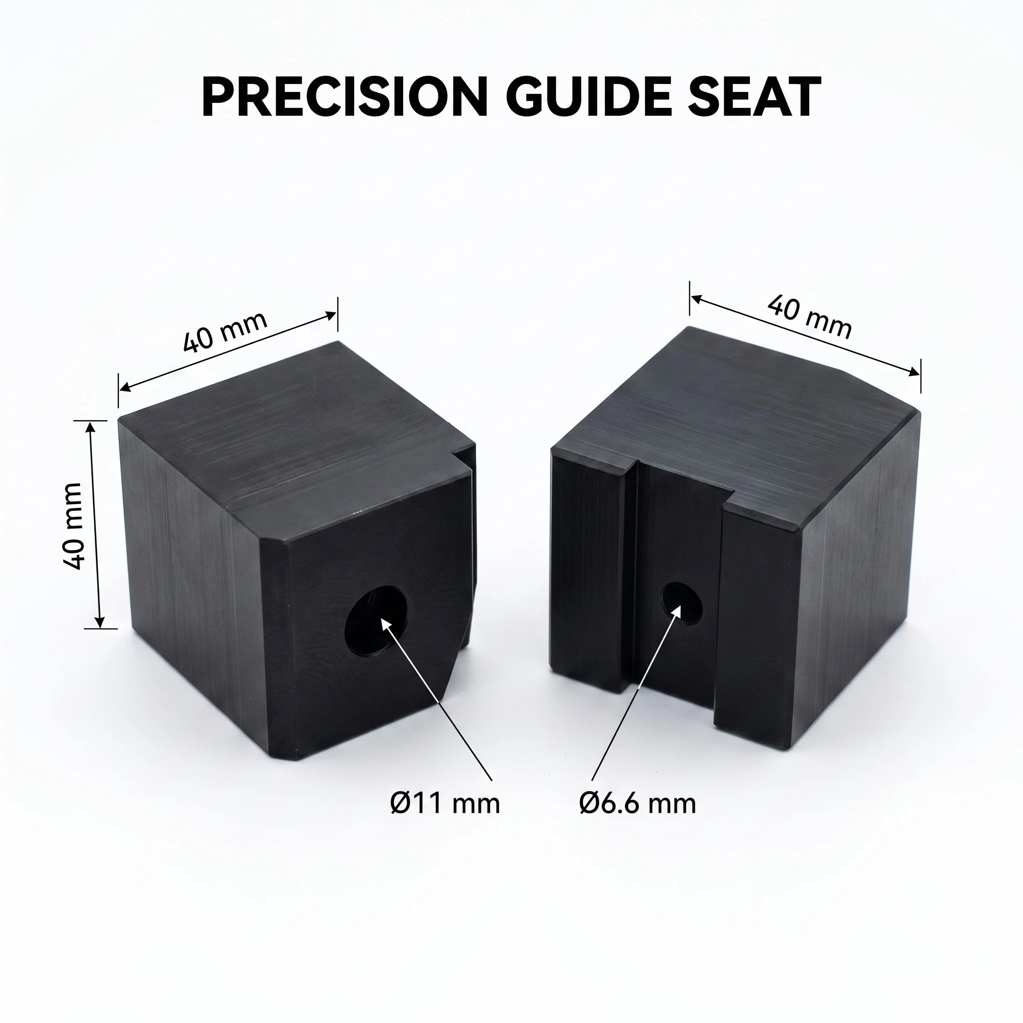 YGTITAN Precision Guide Block for SMT PCB Automation Equipment, Linear Guide Positioning Mount, Screw Fixed Replacement Fixture