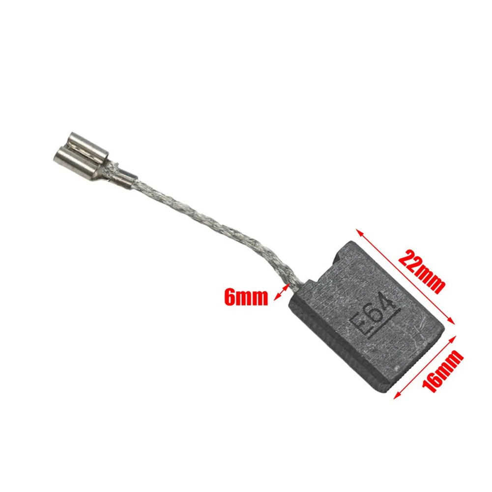 

Набор угольных щеток для двигателя, 2 шт., сменный набор угольных щеток Bosch 1607014171 для GWS22-230 GWS18-180 GWS20-180, электроинструменты