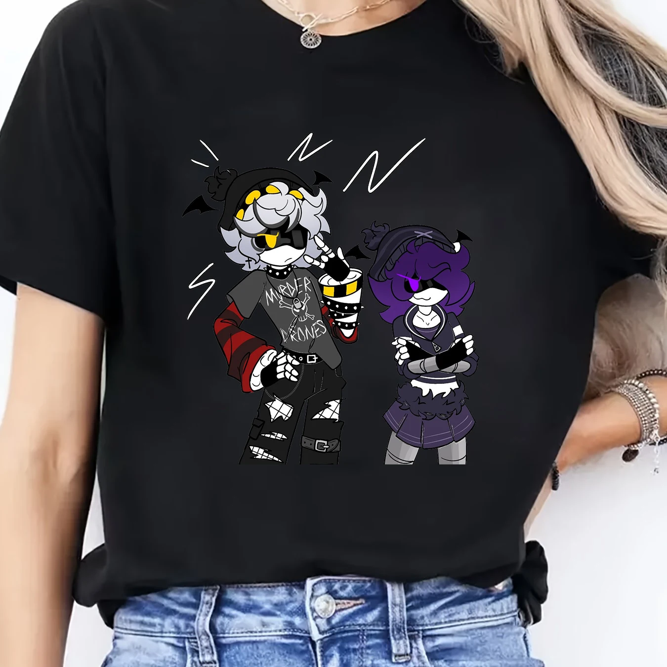 MURDER DRONES T-Shirt 2026 New Women Men Summer Fashion T-shirt Tops Harajuku Comic Round Neck Short Sleeve Trendy Unisex Tees