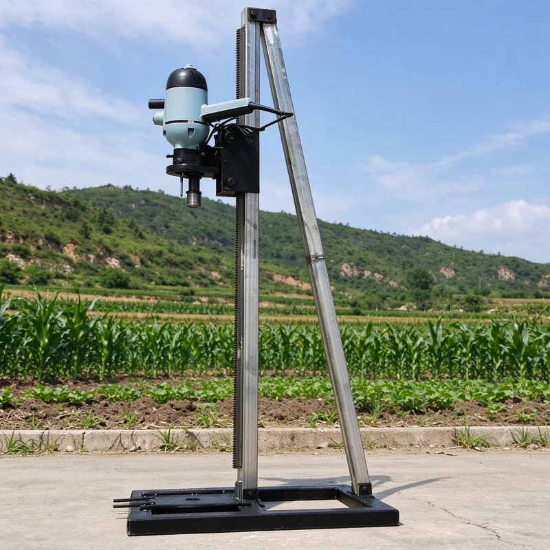 Customized 60M Portable Stand Handheld HighTorque EasyOperation FarmIrrigation Drilling Water Well Drilling Rig