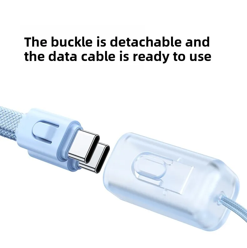 UGREEN Portable Lanyard USB Type C To Type C Cable PD Fast Charging Data For Apple iPad iPhone 17 16 Mobile Phone Tablet Android