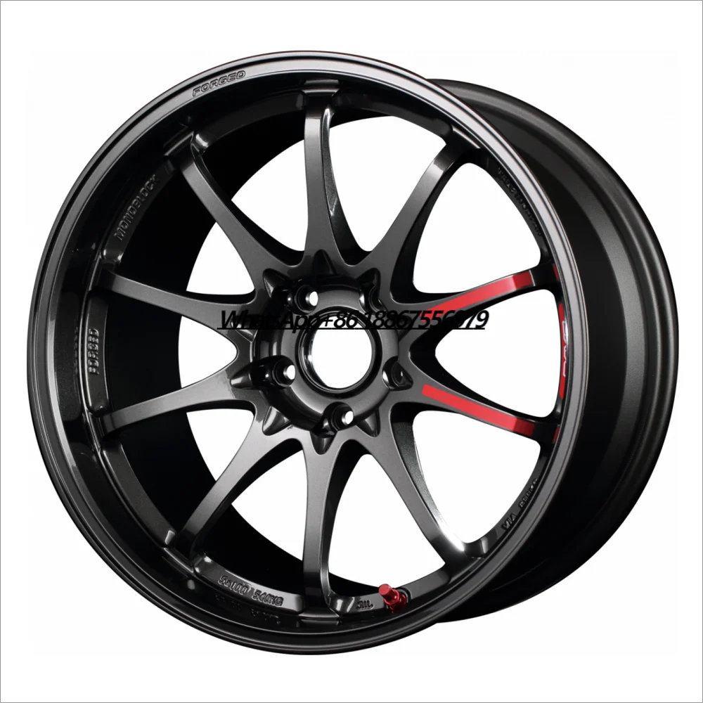 

ODM JDM Black 10 Spokes Replica VOLK RACING CE28 Forged Rim 16-26 Inch 5x100 5x130 Alloy Wheel for