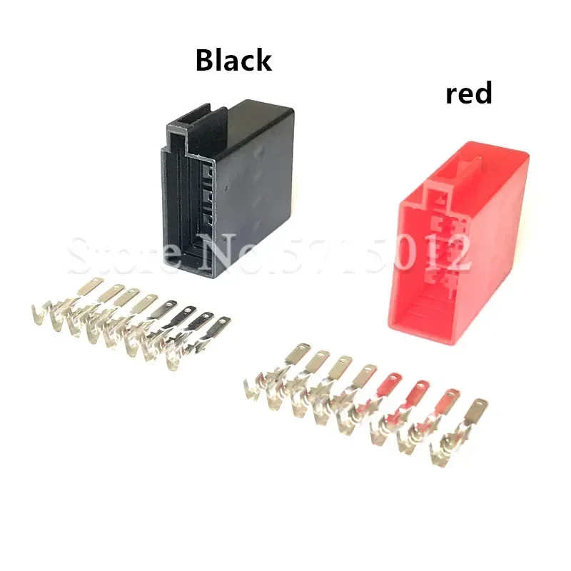 8 Hole Universal Car Radio ISO Connector Car Radio Socket Adapter For VW