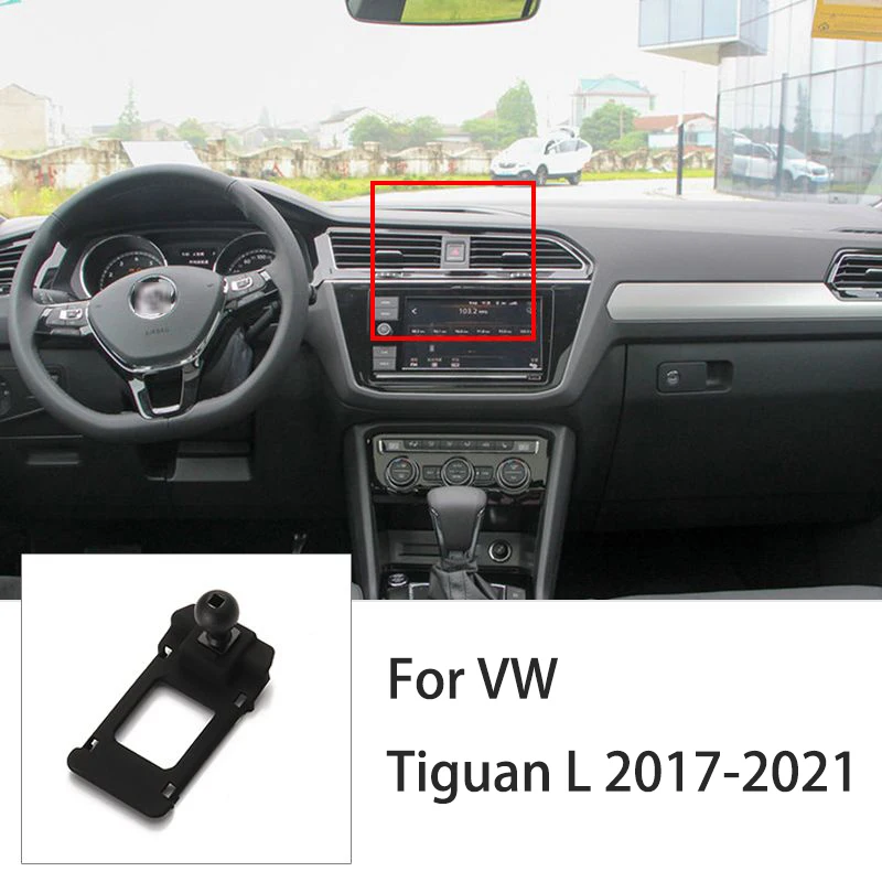 Gewijd Auto Mobiele Telefoon Standhouders Base Collocatie Beugel voor Volkswagen T-ROC Teramont Viloran Passat Tiguan Golf