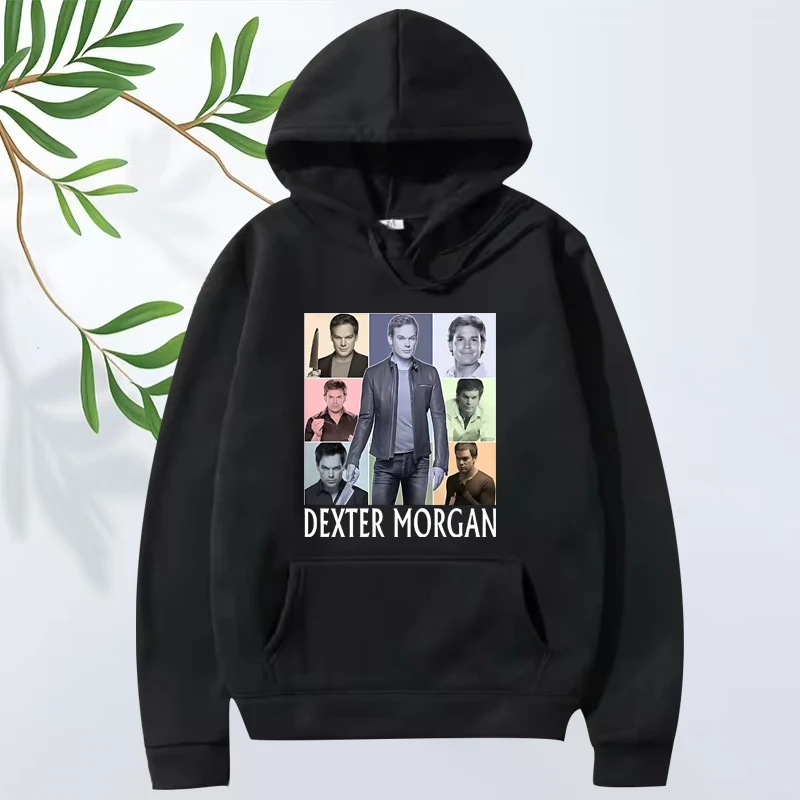 Dexter Morgan Classic fashion graphic hoodie 2025 new men women funny vintage Long sleeve streetwear print oversized tops unisex