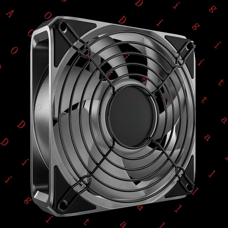 W W Cooler Master M120/A120 FC Aluminum Alloy Cooling Fan High-Performance Powerful Fan 4000 RPM Dual Ball Bearing