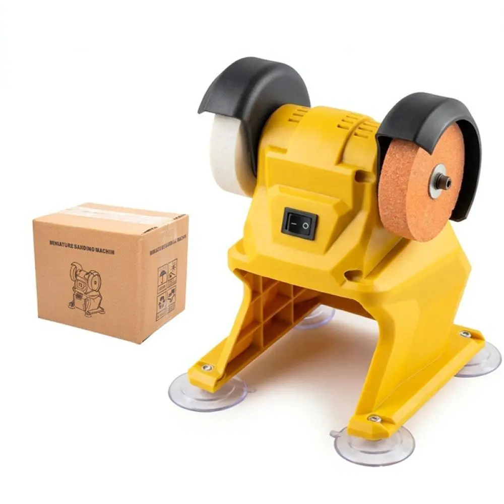 Electric Desktop Bench Grinder Cordless Polishing Machine For For Makita Battery Mini Sander Household Metal Rust Removal