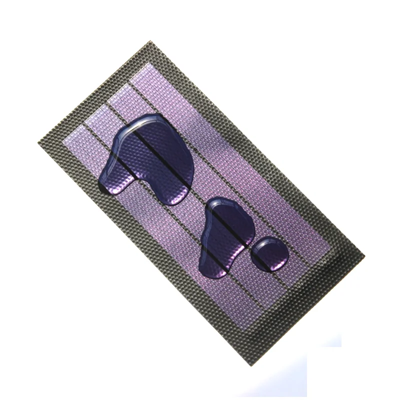 BUHESHUI لوحة طاقة شمسية مرنة 2 واط 6 فولت خلية شمسية غير متبلورة لتقوم بها بنفسك الهواتف المحمولة شاحن بالطاقة الشمسية قابل للطي لبطارية 4.5-6 فولت