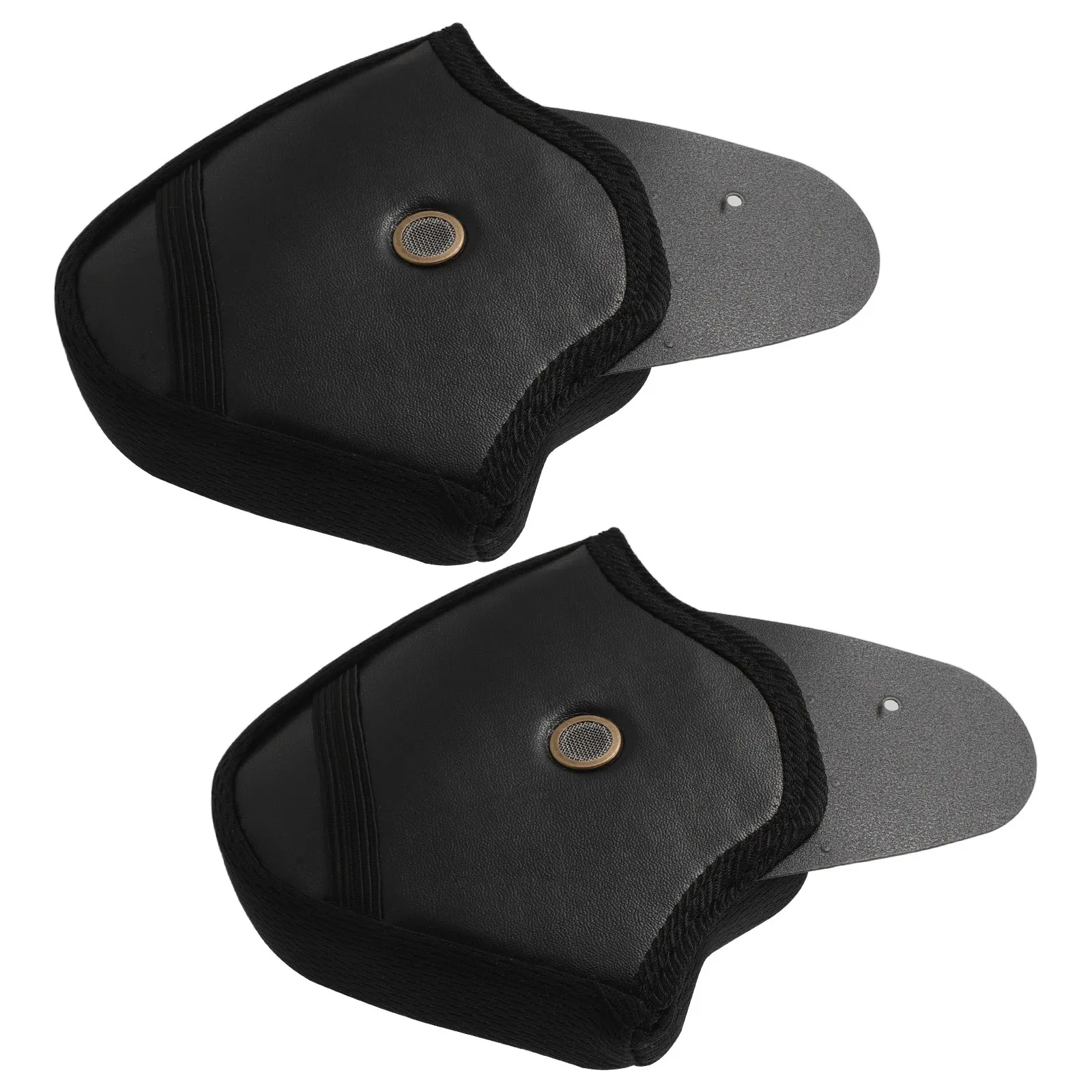 

1 пара съемных амбушюр для мотоциклетных шлемов: повышенная безопасность, стильный дизайн, совместимость с различными моделями