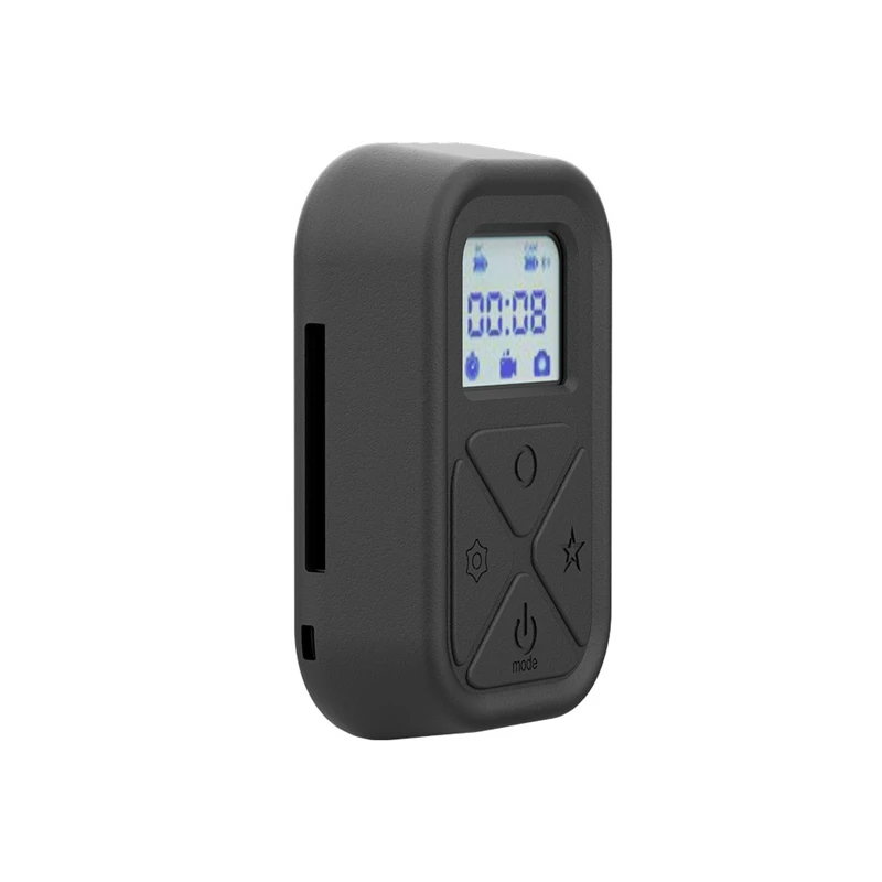 เคสซิลิโคนบลูทูธควบคุมระยะไกลสำหรับ GoPro 10 HERO 11 10 9 8สมาร์ทโฟนอุปกรณ์เสริมกล้องแอคชั่นสีดำ