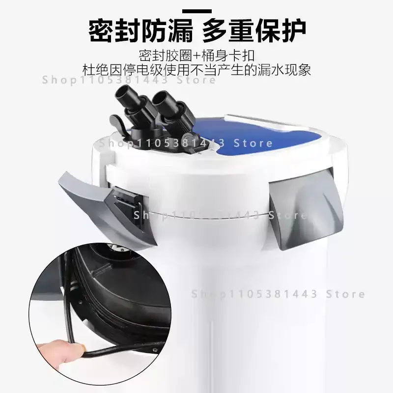 For Fish Tank HW3000/HW5000 Classic Aquarium Outside External Canister Filter
