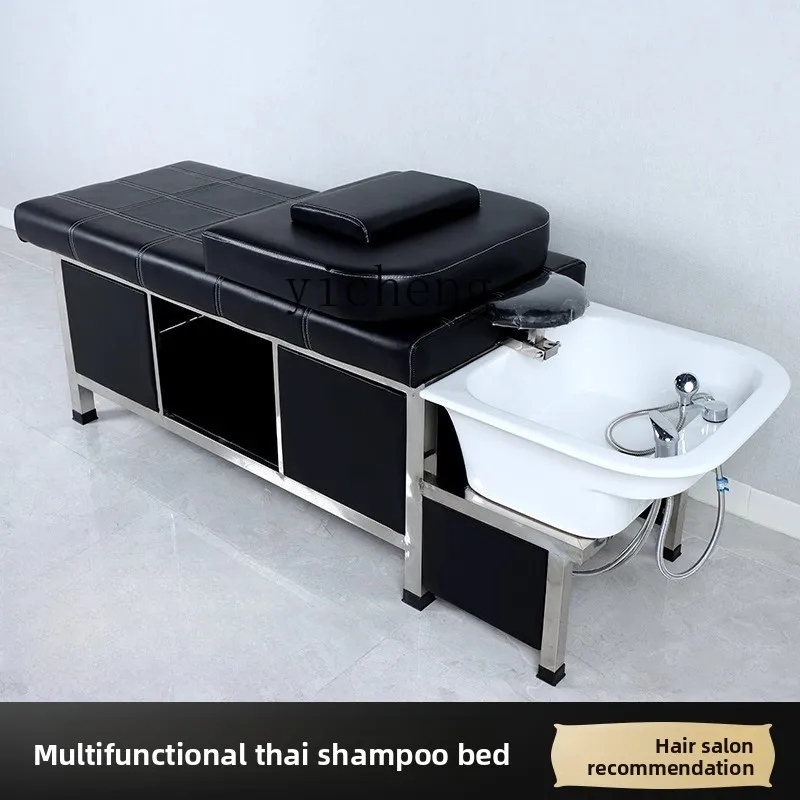 

TWR Shampoo Bed Ceramic Basin Barber Shop Flush Bed Hair Salon Special