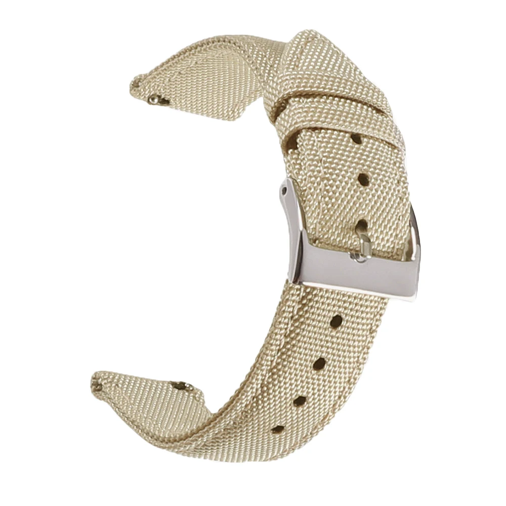 Waterdichte Zeildoek Horlogeband Quick Release Horlogeband 18mm 19mm 20mm 21mm 22mm 24mm Nylon Horlogeband voor Blancpain voor Omega