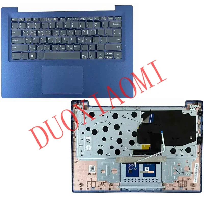 

New Original for Lenovo IdeaPad 120s-14iap IKK S130-14IGM blue Korean laptop keyboard palmrest upper case c cover 5cb0r61204