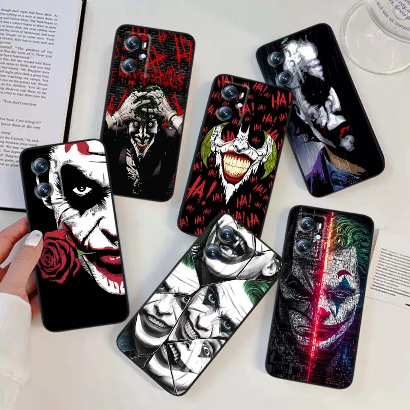 

Villain The J-Joker personality For OPPO Reno 7 A96 A40 A58 5 6 Realme GT A74 A78 Neo2 A74 A78 Find X5 X3 X7 X8 Black Phone Case
