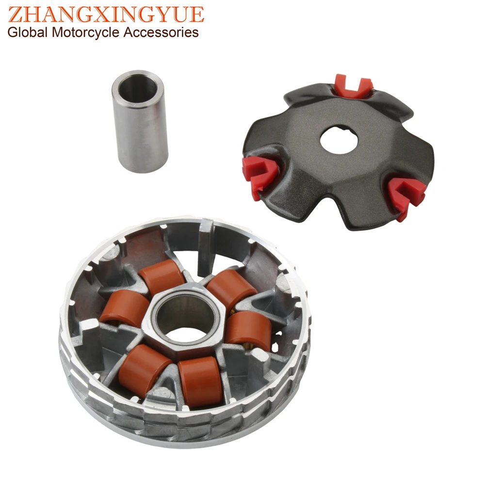 Scooter Variator Kit Racing Roller 16x13mm 7g For SYM 50 Fiddle Orbit 1 Symply 50cc 4-Stroke AC AW05W