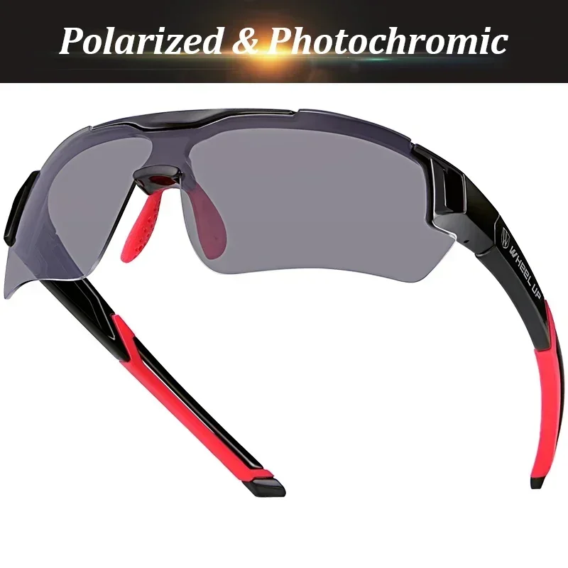 Photochromic Cycling Glasses Discoloration Glasses MTB Road Bike Sport Sunglasses Bike Eyewear Anti-UV Bicycle Goggles