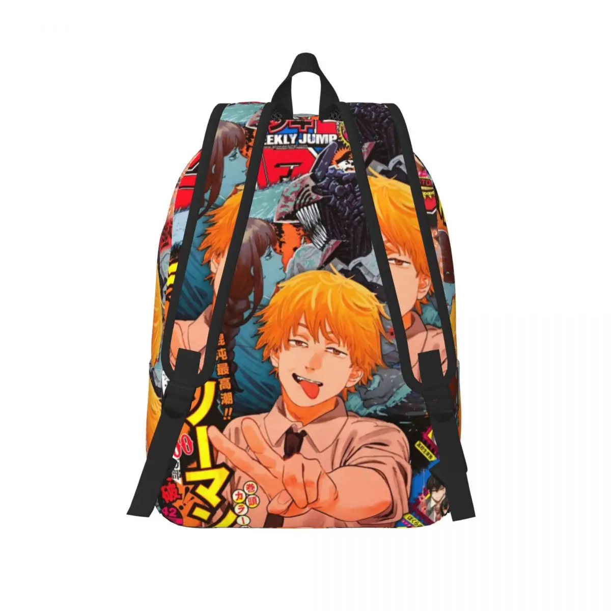 shonen-jump-chainsaw-man-lancheiras-isoladas-bolsa-termica-recipiente-de-almoco-portatil-tote-lancheira-bolsas-de-comida-praia-piquenique