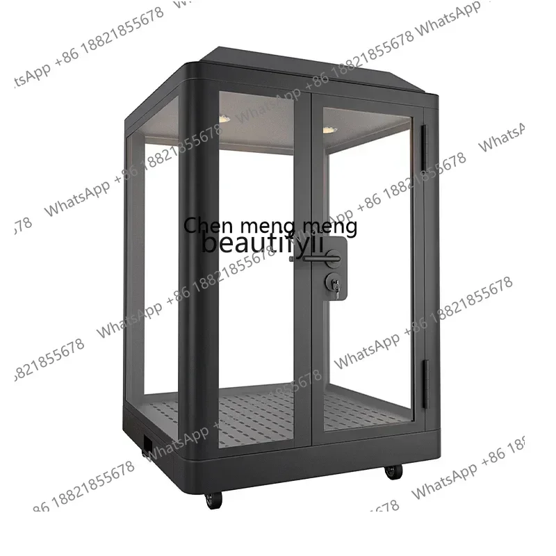 ss7486 Pet Soundproof Room Kennel Mini Household Soundproof Box Cat Room Mobile Mute Display Cabinet Soundproof Warehouse