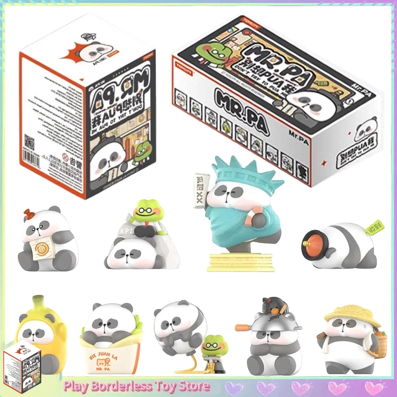 

Подлинная серия Mr.Pa Don't PUA Me, слепая коробка, милая аниме-фигурка, модель, мультяшные настольные украшения, кукла-сюрприз, подарок на день рождения