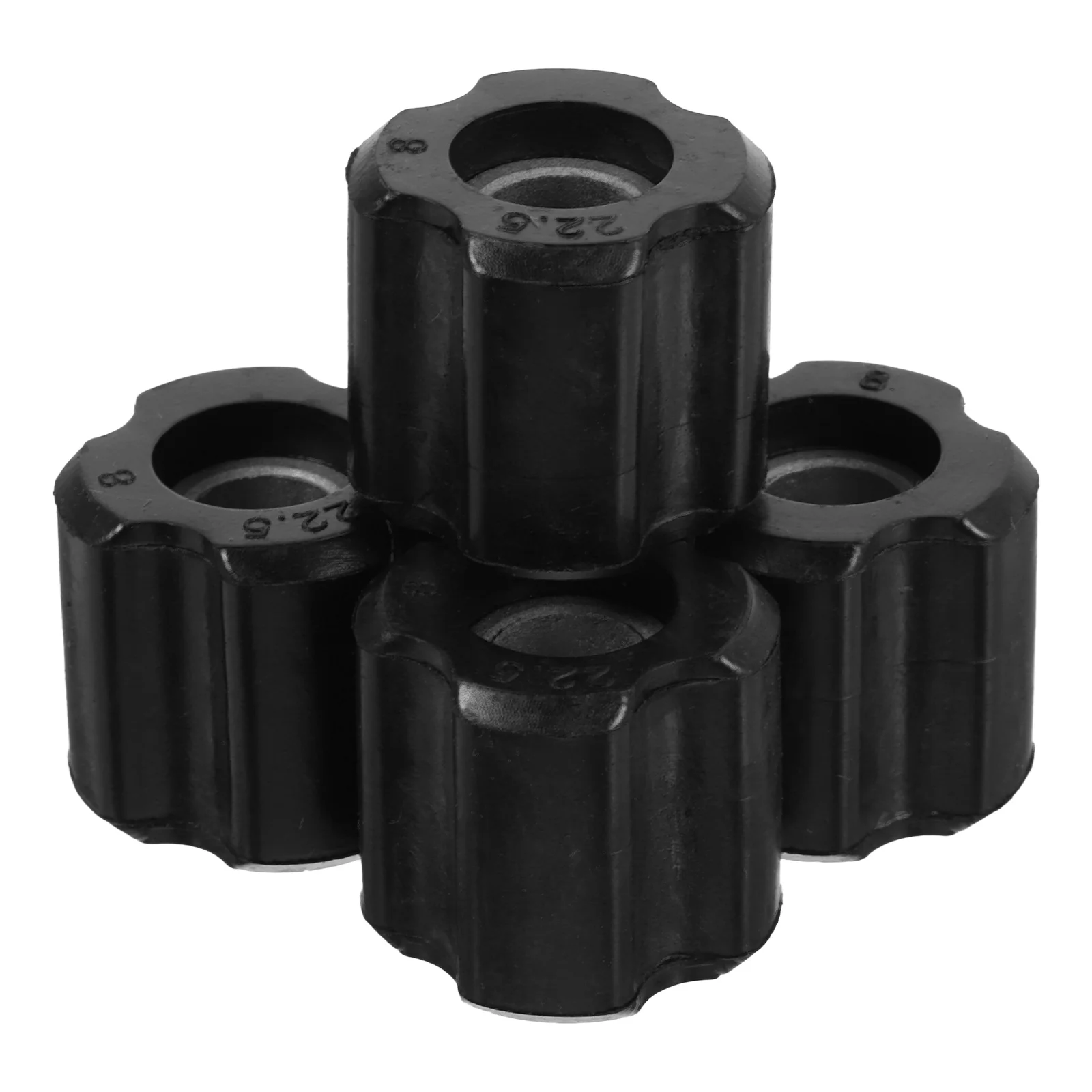 

4 Pcs Lawn Mower Bearings Rotary Kit Replacement Conversion or Front Axle Bushing Lawnmower Tire