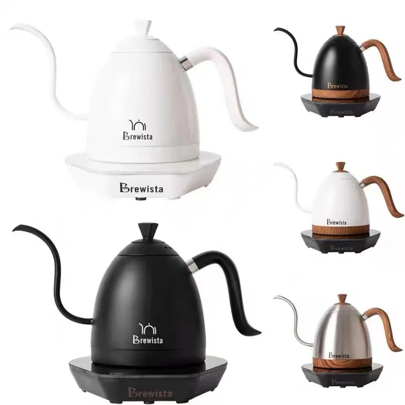 Brewista Dragon Edition 600ml stainless steel temperature controlled gooseneck coffee pot, touch screen kettle, thermostat contr