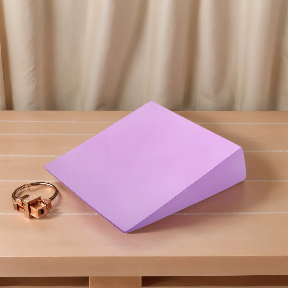 Squat Wedge Block Slant Board Multi-Functional Calf Raise Block Non-Slip Foot and Calf Stretching Incline Wedge for Home Gym