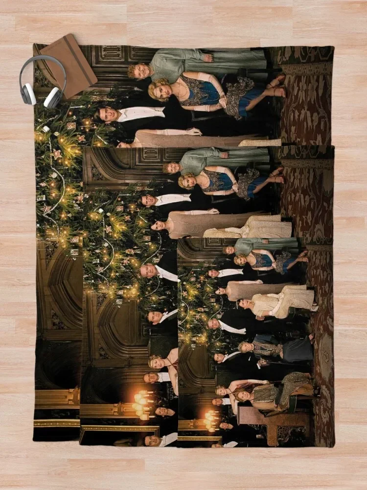 بطانية رمي Downton للأريكة وأريكة رقيقة ، مثل الزهر
