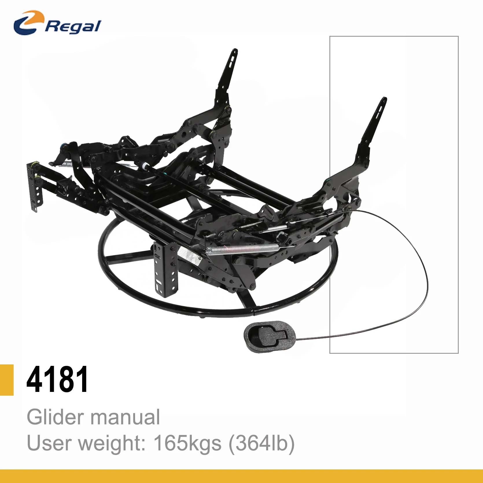 

Механизм для кресла-реклайнера REGAL4181, фурнитура для мебели, аксессуары для офисных и домашних кресел-реклайнеров.