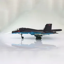 Diecast 1:72 Scale Su-34 Russian fighter Alloy Finished Simulation Model Static Decoration Souvenir Gifts For Adult